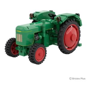 BRIXIES Plus Fendt Dieselross F28 Classic Club Collection | Klemmbaustein-Modell 326 Teile | Artikel 222.703